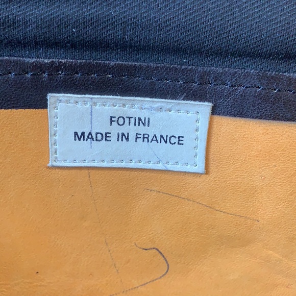 One of a kind Leather French bag - Picture 7 of 9